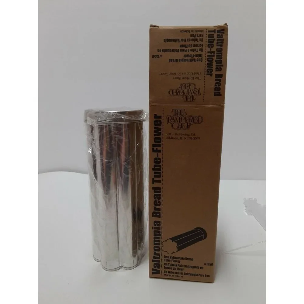 New The Pampered Chef‎ Valstrompia Bread Tube Flower Pan 1550 Kitchen Tool